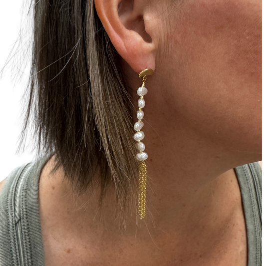 Gold Chain Pearl