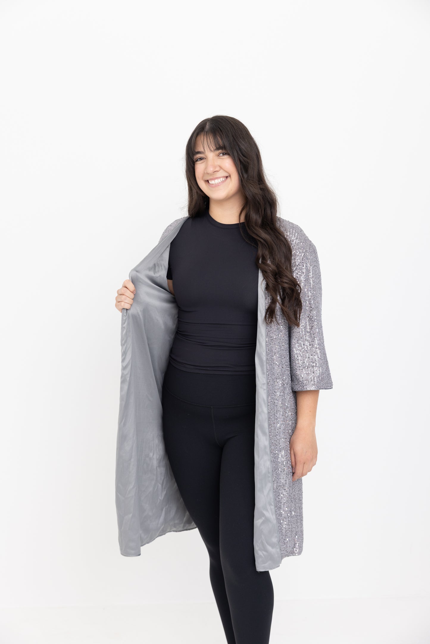 Sequin Duster by JCJ