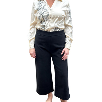 Embroidered Satin Blouse