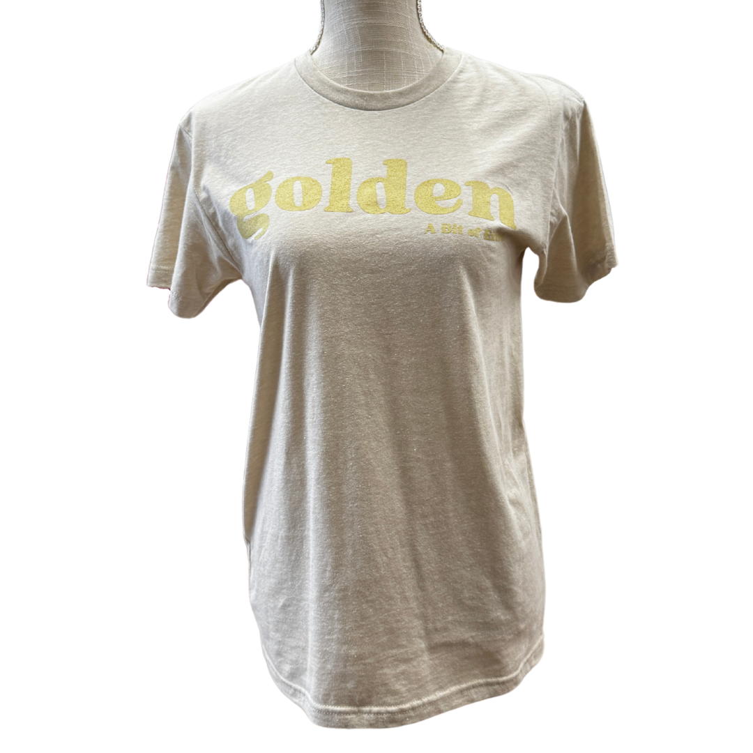 Golden Graphic Tee