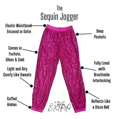 Sequin Joggers by JCJ