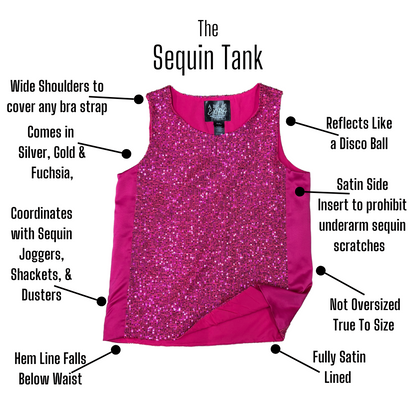 Sequin Tank by JCJ