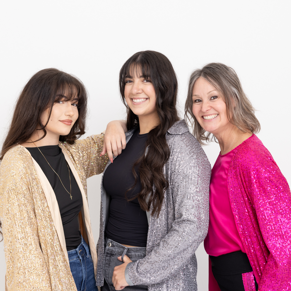Sequin jackets