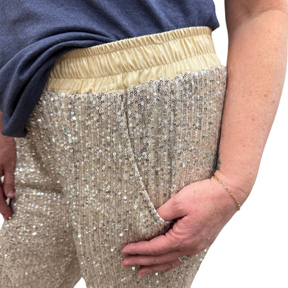 Sequin Joggers